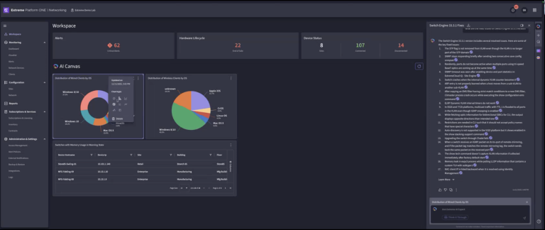 Edit widgets